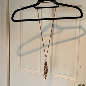 Long drape necklace